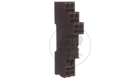 Gniazdo przekaźnika RM 10A 300V AC czarne GZMB80 2614582