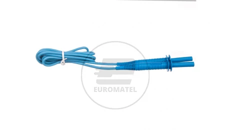 Przewód pomiarowy 1,8m niebieski 5kV /wtyki bananowe/ WAPRZ1X8BUBB
