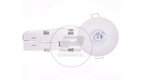 Oprawa awaryjna LED 3W 1h AXEP ECO IP65/20 3W (opt. otwarta) jednozadaniowa biała AXPO/3W/E/1/SE/X/WH