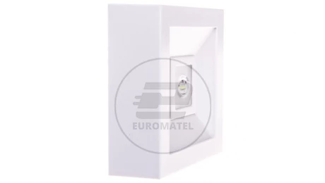 Oprawa awaryjna LED 3W 1h LOVATO N ECO LED 3W (opt. otwarta) jednozadaniowa biała LVNO/3W/E/1/SE/X/WH
