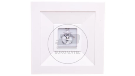 Oprawa awaryjna LED 1W 3h LOVATO N ECO LED 1W (opt. otwarta) jednozadaniowa biała LVNO/1W/E/3/SE/X/WH