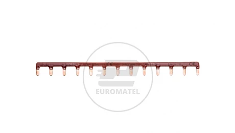Szyna łączeniowa 1P 63A 10mm2 sztyftowa (13mod.) KB163P