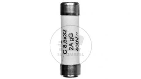 Wkladka bezpiecznikowa cylindryczna C 8,5x32mm 2A 703010020