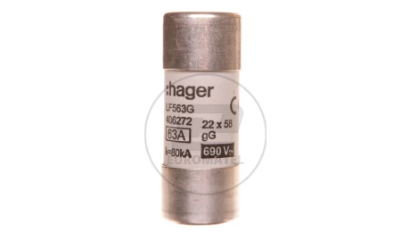 Bezpiecznik cylindryczny BiWtz 22x58 gG 63A LF563G