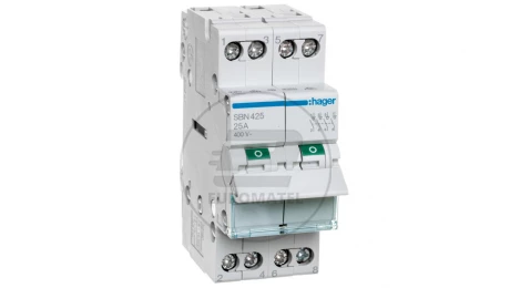 Rozłącznik modułowy 25A 4P SBN425