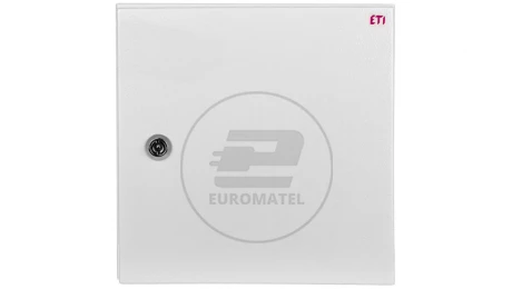 Obudowa metalowa 300x300x150mm IP65 z płytą ETIBOX GT 30-30-15 001102102