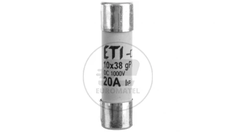 Wkładka bezpiecznikowa cylindryczna PV 10x38mm 20A gPV 1000V DC CH10 002625108