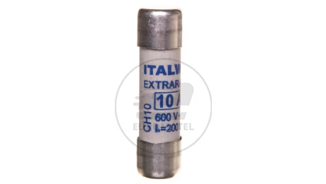 Wkładka bezpiecznikowa cylindryczna 10x38mm 10A aR 600V CH10UQ 002625007