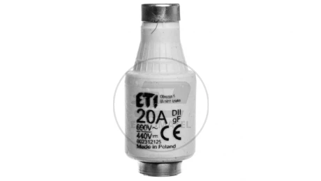 Wkładka bezpiecznikowa 20A DII gF / BiWts 690V AC/440V DC E27 002312125 /5szt./