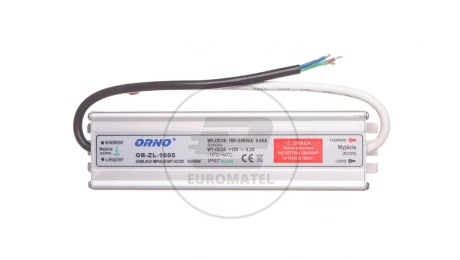 Zasilacz do oświetlenia LED 90-265V AC/12V DC 50W IP67 OR-ZL-1605