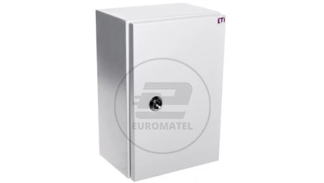Obudowa metalowa 300x200x150mm IP65 z płytą ETIBOX GT 30-20-15 001102101