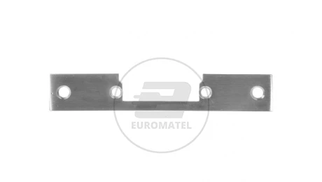 Szyld krótki dwustronny do elektrozaczepów INOX OR-EZ-4001SK1