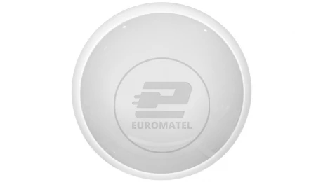 Plafoniera BREVA z czujnikiem mikrofalowym 60W E27 IP44 poliwęglan mleczny OR-PL-316WE27PMM