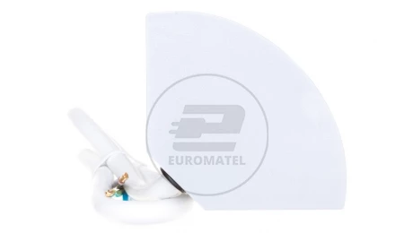 Gniazdo meblowe podwójne z/u 16A IP20 aluminium/ tworzywo OR-AE-1303