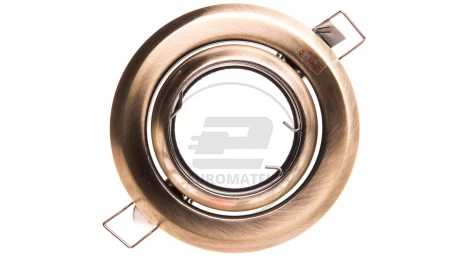 Oprawa punktowa 1x50W GU5,3 12V IP20 ARGUS CT-2117-BR/M matowy mosiadz 00336