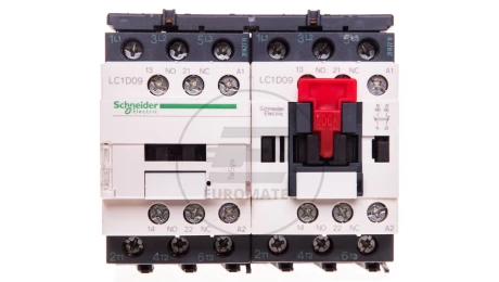 Stycznik nawrotny 9A 4kW 24V AC LC2D09B7