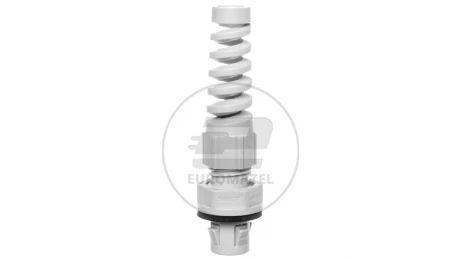 Dławnica kablowa poliamidowa M12 IP68 SKINTOP CLICK BS 12 jasnoszara 53112932 /50 szt./