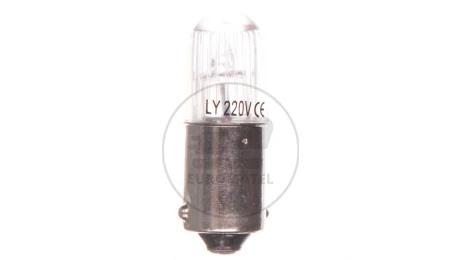 Żarówka neonowa plastikowa BA9S 220-250V AC 8LM2TALP250