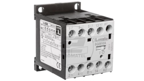 Stycznik mocy 6A 3P 230V AC 1Z 0R BG06.10A 11BG0610A230