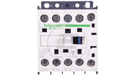 Stycznik mocy 6A 3P 42V AC 0Z 1R LC1K0601D7