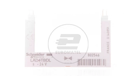 Układ ochronny dioda 24V DC do LC1D09A-D38 LAD4TBDL
