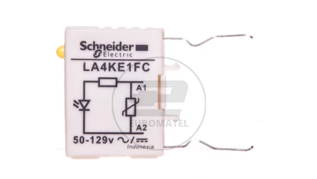 Układ ochronny warystor 50-130V AC/DC ze wskaźnikiem LED LA4KE1FC