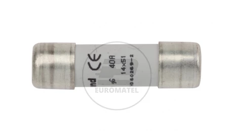 Wkładka bezpiecznikowa cylindryczna 14x51mm 40A gL 500V HPC 014340