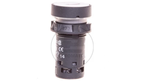Przycisk sterowniczy 22mm biały z samopowrotem 1Z XB7NA11341