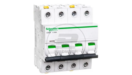 Wyłącznik nadprądowy 4P C 50A 6kA AC iC60N-C50-4 A9F04450