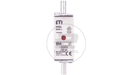 Wkładka bezpiecznikowa KOMBI NH00C 80A gG/gL 500V WT-00C 004181213