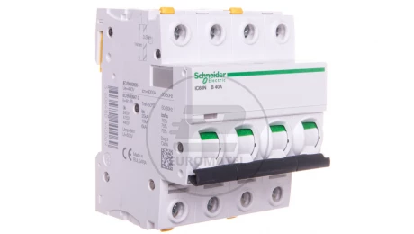 Wyłącznik nadprądowy 4P B 40A 6kA AC iC60N-B40-4 A9F03440