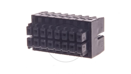 Gniazdo MCS-MINI Classic 16-biegunowe czarne raster 3,5 mm 713-1108