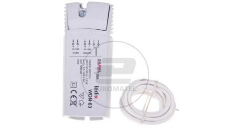 Wyłącznik dotykowy 230V AC 300W do dotykowego załączania/wyłączania oświetlenia WDN-03 LDX10000053