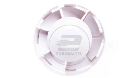Wentylator kanałowy fi 100 230V 14W 107m3/h 36dB o przepływie mieszanym standard biały100VKO1