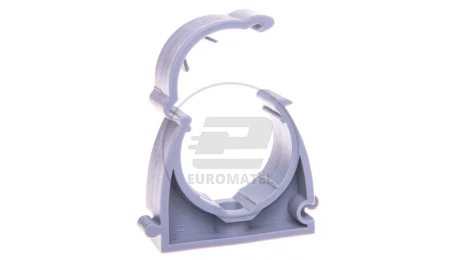 Uchwyt zamykany do rur 28mm bezhalogenowy szary UZHF 28 10863 /100szt./