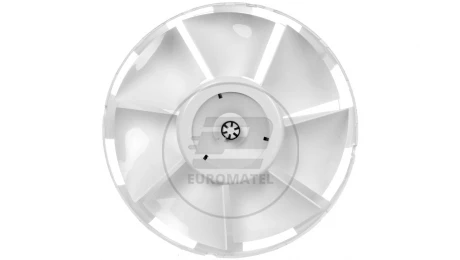 Wentylator kanałowy fi 150 230V 30W 305m3/h 40dB o przepływie mieszanym standard biały 150VKO1