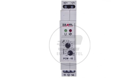 Przekaźnik czasowy 1P 16A 0,1sek-10dni 24V AC/DC PCM-02/24V EXT10000076