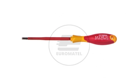 Wkrętak płaski 5,5 x 125 mm izolacja do 1000V stal CrMo 39D473