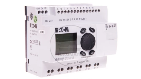 Sterownik easyControl 12we/8wy (tranzystorowe) 24V DC klawiatura wyświetlacz LCD EC4P-221-MTXD1 106391