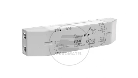 xComfort Nadajnik z wejściem impulsowym (interfejs S0) 315mA/24V DC CIZE-02/01 118799