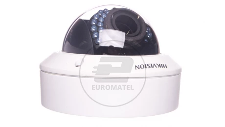 Kamera kopułkowa dualna zewnętrzna 1.3Mpix IK10 oświetlacz IR 30m obiektyw 2.8-12mm WDR ONVIF 12 VDC/PoE IP66 biel DS-2CD2712F-I