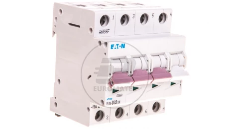 Wyłącznik nadprądowy 3P+N D 32A 10kA AC PLSM-D32/3N-MW 242569