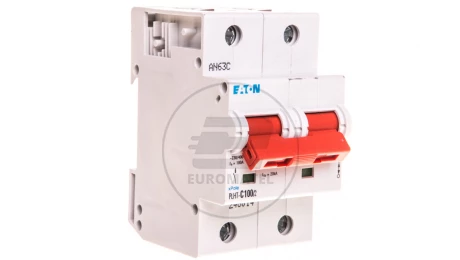Wyłącznik nadprądowy 2P C 100A 20kA AC PLHT-C100/2 248014