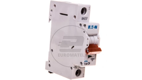 Wyłącznik nadprądowy 1P C 4A 10kA AC PLSM-C4-MW 242198