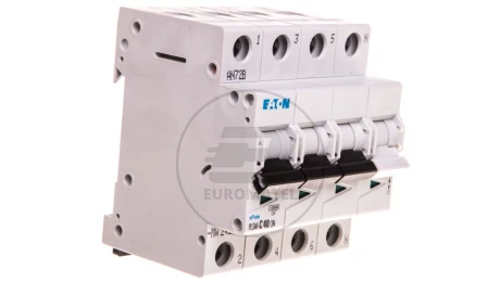 Wyłącznik nadprądowy 3P+N C 40A 10kA AC PLSM-C40/3N-MW 242547