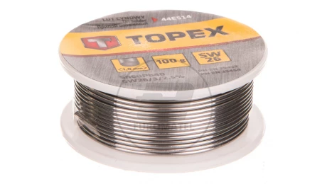 Lut cynowy 60 Sn drut 1,0mm 100g 44E514