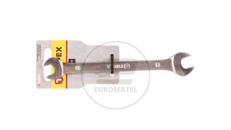 Klucz płaski dwustronny 10 x 11 mm stal CrV 35D605