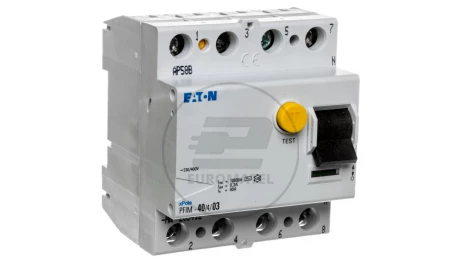 Wyłącznik różnicowoprądowy 4P 40A 0,3A typ AC PFIM-40/4/03-MW 235412