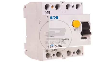 Wyłącznik różnicowoprądowy 4P 63A 0,03A typ A PFIM-63/4/003-A-MW 235443