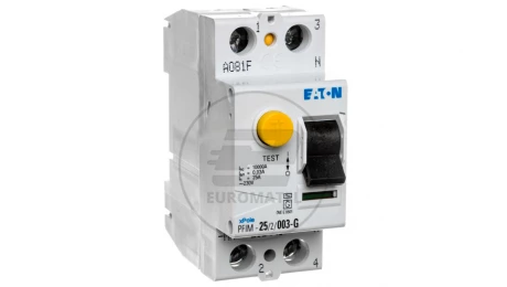 Wyłącznik różnicowoprądowy 2P 25A 0,03A typ AC/G PFIM-25/2/003-G-MW 235449